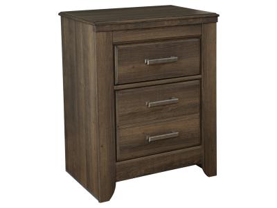 Signature Design by Ashley® Juararo Queen Poster Bed with Mirrored Dresser and 2 Nightstands - B251B17