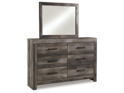 Signature Design by Ashley® Wynnlow Queen Panel Bed with Mirrored Dresser and Nightstand - B440B22