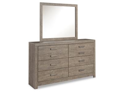 Signature Design by Ashley® Culverbach Queen Bed with Mirrored Dresser and 2 Nightstand - B070B11