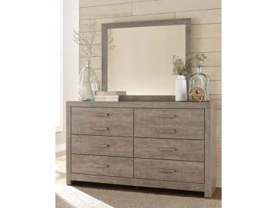 Signature Design by Ashley® Culverbach Queen Bed with Mirrored Dresser and 2 Nightstand - B070B11