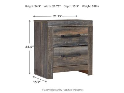 Signature Design by Ashley® Drystan Queen Panel Bed, Dresser, Mirror and 2 Nightstands - B211B31