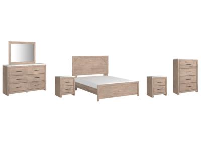 Signature Design by Ashley® Senniberg Queen Panel Bed, Dresser, Mirror, Chest and 2 Nightstands - B1191B10