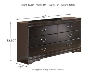 Signature Design by Ashley® Huey Vineyard Queen Sleigh Bed, Dresser, Chest and Nightstand - B128B19