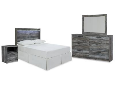 Signature Design by Ashley® Baystorm Full Panel Bed Headboard, Dresser, Mirror and Nightstand - B221B39