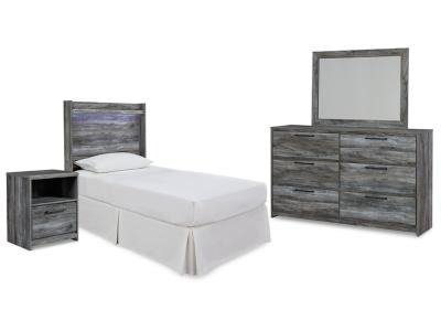 Signature Design by Ashley® Baystorm Twin Panel Bed Headboard, Dresser, Mirror and Nightstand - B221B40