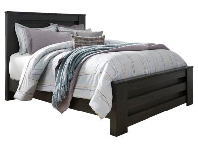 Signature Design by Ashley® Brinxton Queen Panel Bed, Dresser, Mirror and Nightstand - B249B7