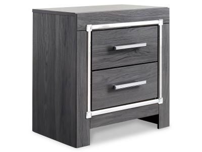 Signature Design by Ashley® Lodanna King Upholstered Panel Bed, Dresser, Mirror and Nightstand - B214B19