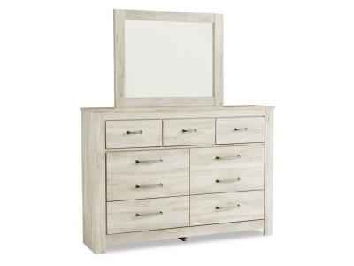 Signature Design by Ashley® Bellaby Queen Crossbuck Panel Bed, Dresser, Mirror and 2 Nightstands - B331B13