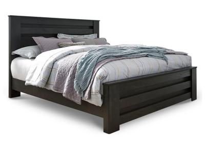 Signature Design by Ashley® Brinxton King Panel Bed, Dresser, Mirror and Nightstand - B249B8