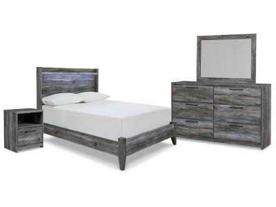 Signature Design by Ashley® Baystorm Full Panel Bed, Dresser, Mirror and Nightstand - B221B18