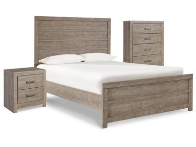 Signature Design by Ashley® Culverbach Full Panel Bed with Chest of Drawers and Nightstand - B070B12