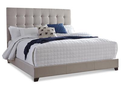 Signature Design by Ashley® Dolante Queen Upholstered Bed with Chest of Drawers and Nightstand - B130B7