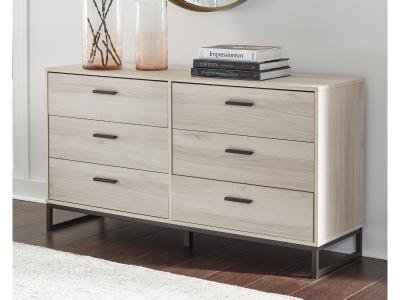 Signature Design by Ashley® Socalle Queen Panel Platform Bed with Dresser and Nightstand - EB1864B4
