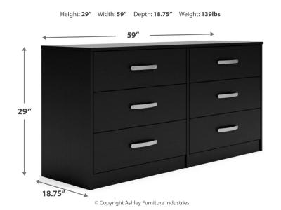 Signature Design by Ashley® Finch Queen Panel Platform Bed with Dresser and Nightstand - EB3392B4