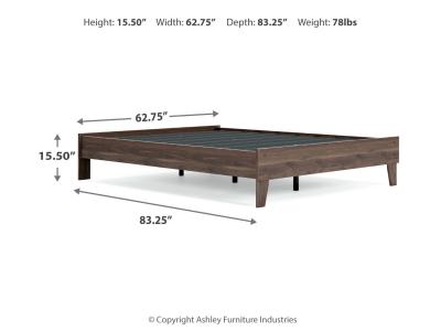 Signature Design by Ashley® Calverson Queen Panel Platform Bed with Dresser and Nightstand - EB3660B3