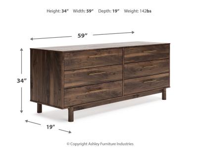 Signature Design by Ashley® Calverson Queen Panel Platform Bed with Dresser and Nightstand - EB3660B3