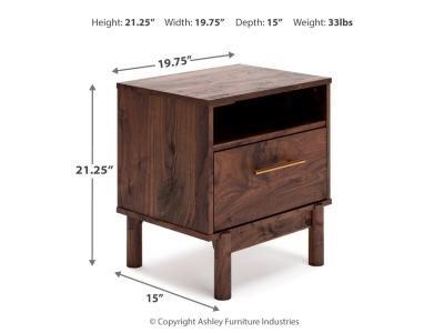 Signature Design by Ashley® Calverson Queen Panel Platform Bed with Dresser and Nightstand - EB3660B3