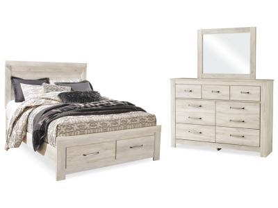 Signature Design by Ashley® Bellaby Queen Panel Storage Bed, Dresser and Mirror - B331B5