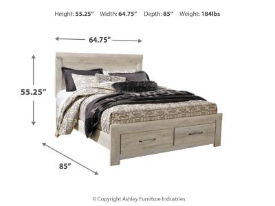 Signature Design by Ashley® Bellaby Queen Panel Storage Bed, Dresser and Mirror - B331B5