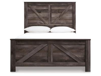 Signature Design by Ashley® Wynnlow Queen Crossbuck Panel Bed, Dresser, Mirror, and Nightstand - B440B24