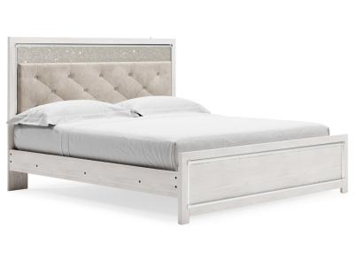 Signature Design by Ashley® Altyra King Upholstered Panel Bed, Dresser, Mirror, and Nightstand - B2640B34