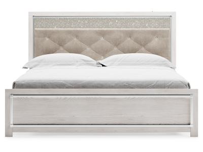 Signature Design by Ashley® Altyra King Upholstered Panel Bed, Dresser, Mirror, and Nightstand - B2640B34