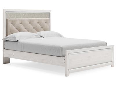 Signature Design by Ashley® Altyra Queen Upholstered Panel Bed, Dresser, Mirror, and Nightstand - B2640B33