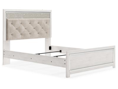 Signature Design by Ashley® Altyra Queen Upholstered Panel Bed, Dresser, Mirror, and Nightstand - B2640B33