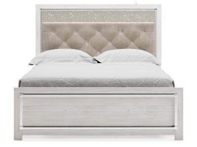 Signature Design by Ashley® Altyra Queen Upholstered Panel Bed, Dresser, Mirror, and Nightstand - B2640B33