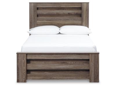 Signature Design by Ashley® Zelen Full Panel Bed, Dresser, Mirror, and Nightstand - B248B9