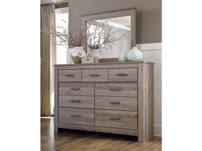 Signature Design by Ashley® Zelen Full Panel Bed, Dresser, Mirror, and Nightstand - B248B9