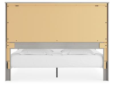 Signature Design by Ashley® Cottonburg King Panel Bed, Dresser, Mirror, and Nightstand - B1192B12