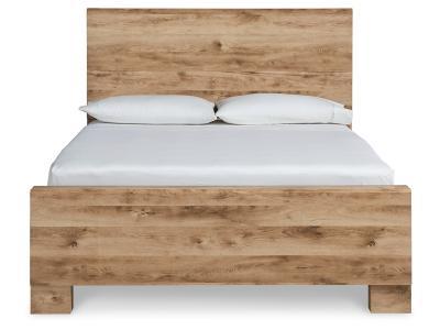 Signature Design by Ashley® Hyanna Queen Panel Bed, Dresser, Mirror, and Nightstand - B1050B35