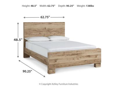 Signature Design by Ashley® Hyanna Queen Panel Bed, Dresser, Mirror, and Nightstand - B1050B35