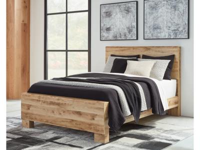 Signature Design by Ashley® Hyanna Queen Panel Bed, Dresser, Mirror, and Nightstand - B1050B35