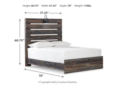 Signature Design by Ashley® Drystan Full Panel Bed, Dresser, Mirror, and Nightstand - B211B60