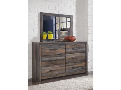 Signature Design by Ashley® Drystan Full Panel Bed, Dresser, Mirror, and Nightstand - B211B60