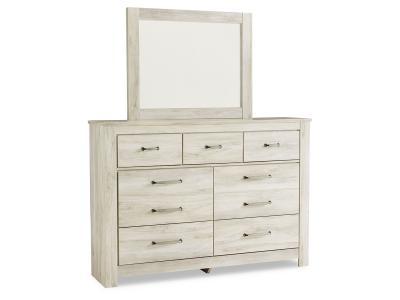 Signature Design by Ashley® Bellaby King Crossbuck Panel Bed, Dresser, Mirror, and Nightstand - B331B15