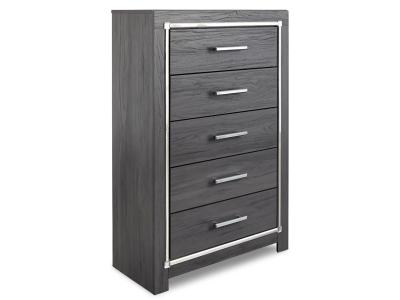 Signature Design by Ashley® Lodanna King Upholstered Storage Bed, Dresser, Mirror, Chest, and Nightstand - B214B25