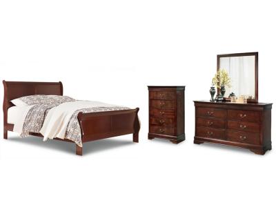 Signature Design by Ashley® Alisdair Queen Sleigh Bed, Dresser, Mirror, and Chest - B376B15