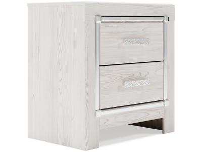 Signature Design by Ashley® Altyra Queen Upholstered Panel Bed, Dresser, Mirror, Chest and 2 Nightstands - B2640B36