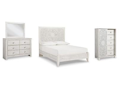 Signature Design by Ashley® Paxberry Full Panel Bed, Dresser, Mirror and Chest - B181B17