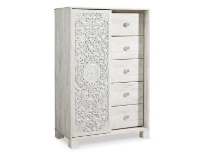 Signature Design by Ashley® Paxberry Full Panel Bed, Dresser, Mirror and Chest - B181B17
