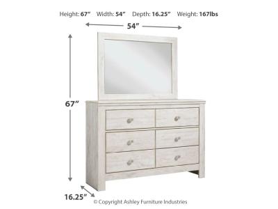 Signature Design by Ashley® Paxberry Full Panel Bed, Dresser, Mirror and Chest - B181B17