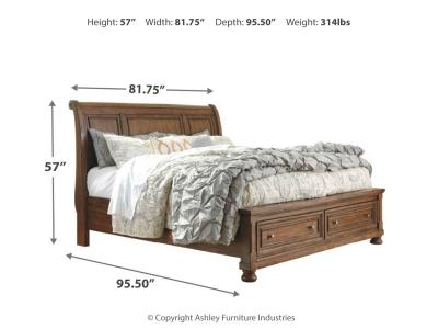 Signature Design by Ashley® Flynnter King Bed, Dresser, Chest and 2 Nightstands - B719B25