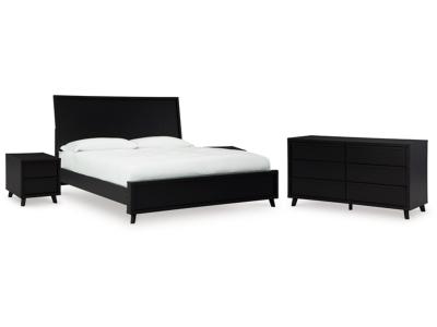 Signature Design by Ashley® Danziar King Panel Bed, Dresser and 2 Nightstands - B1013B14