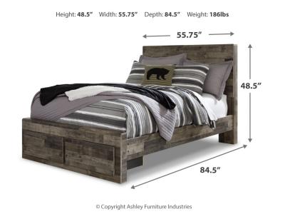 Signature Design by Ashley® Derekson Full Panel Storage Bed with Nightstand - B200B46