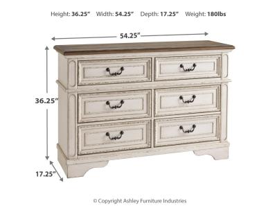 Signature Design by Ashley® Realyn Full Panel Bed, Dresser and Nightstand - B743B26