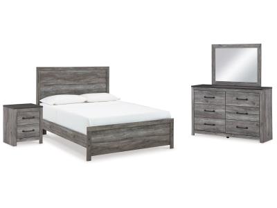 Signature Design by Ashley® Bronyan Queen Panel Bed, Dresser, Mirror and Nightstand - B1290B5