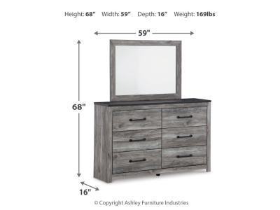 Signature Design by Ashley® Bronyan Queen Panel Bed, Dresser, Mirror and Nightstand - B1290B5